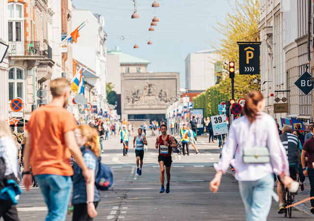 Marius Skeide Ruth fra Stavanger imponerte med 2.26.33 og ellevteplass i København Maraton. (Foto: arrangøren)