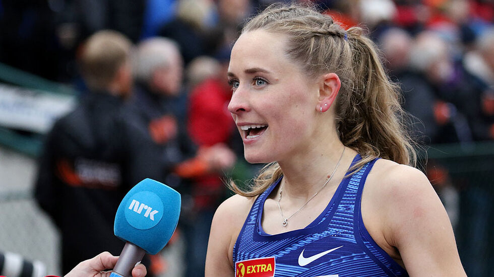 Hedda Hynne er fremdeles den i verden som har løpt fortest på 800 m i 2020. (Arkivfoto: Arne Dag Myking) 