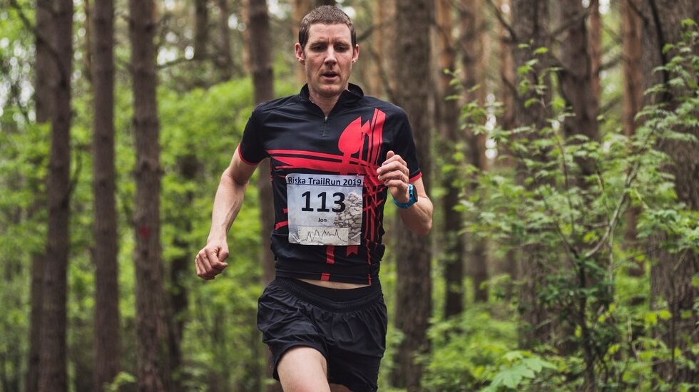 Jon Duncan vant Riska Trail Run og revansjerte fjorårets sprekk som endre med 5. plass. (Foto: Johannes Havn)