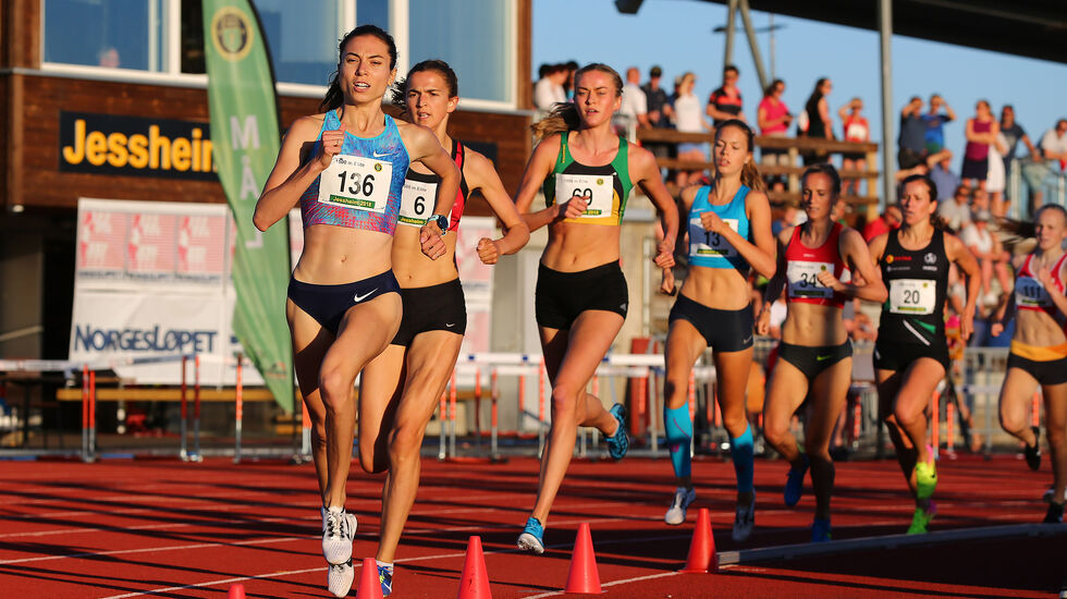 Fra kvinner senior heat A i fjor. (Foto: Bjørn Hytjanstorp)