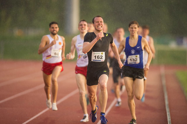 Thomas Roth har vunnet Ull/Kisa's eliteløp på 1500 meter tre ganger, men det går nok noen år før han stiller i mosjonsklassen. (Foto: Helge Langen)