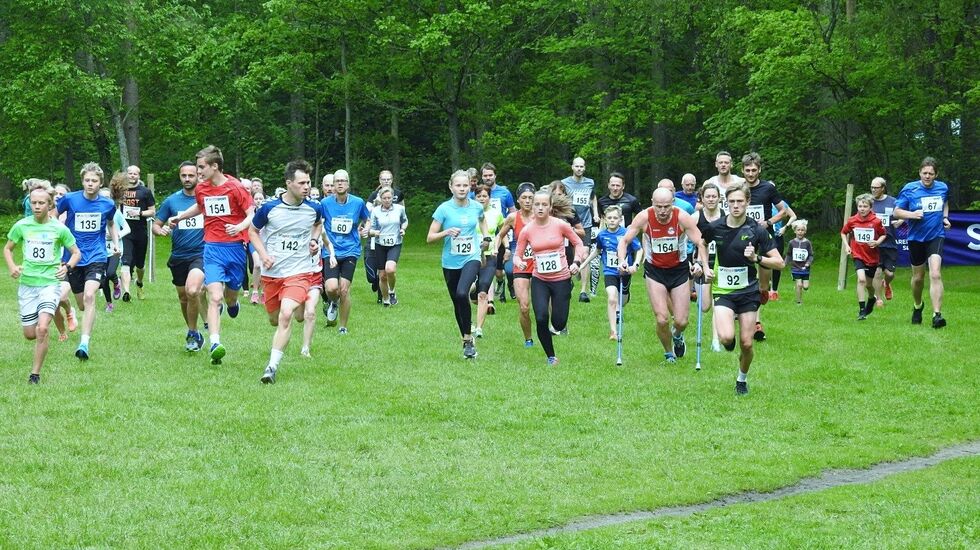 Start på kortløypa 4,6 km. (Foto: Ivar Gogstad)