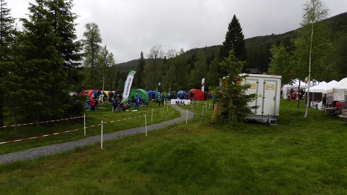 Fin samlingsplass ved Bergsj¢en