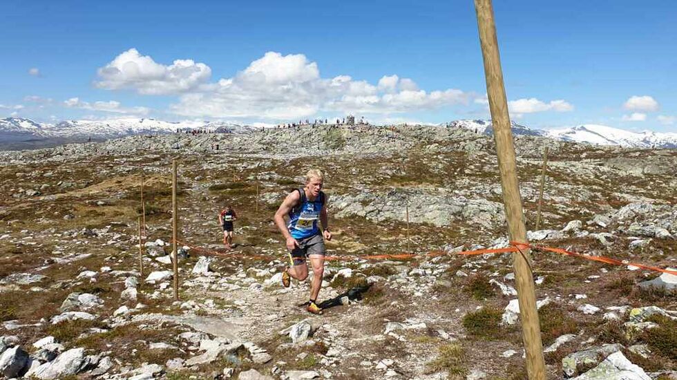Vinner og dagens raskeste Joel Dyrhovden. Foto: Arrangør.