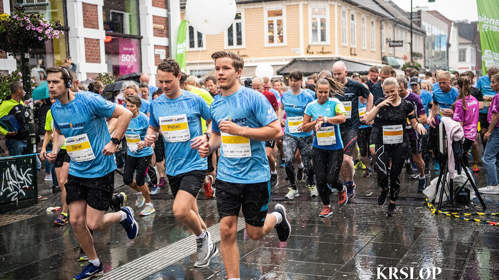 Litt regn hindret ikke at Sommerløpet ble en flott løpsfest. (Alle foto: Anders Jensen / Sommerløpet)