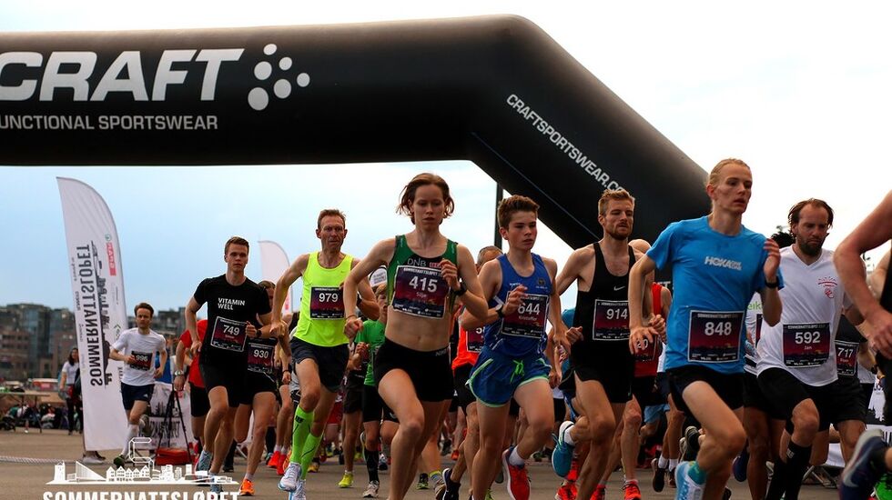 Vinner Silje Fjørtoft (415) og Stian Dahl Sommerseth (848). Foto: Eivind Bye, Runner's World. 
