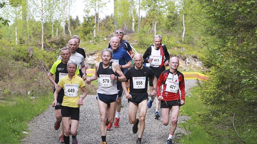 Sjøl om tempoet går ned med årene, kan idrettsgleden være den samme. (Foto: Kjell Vigestad)