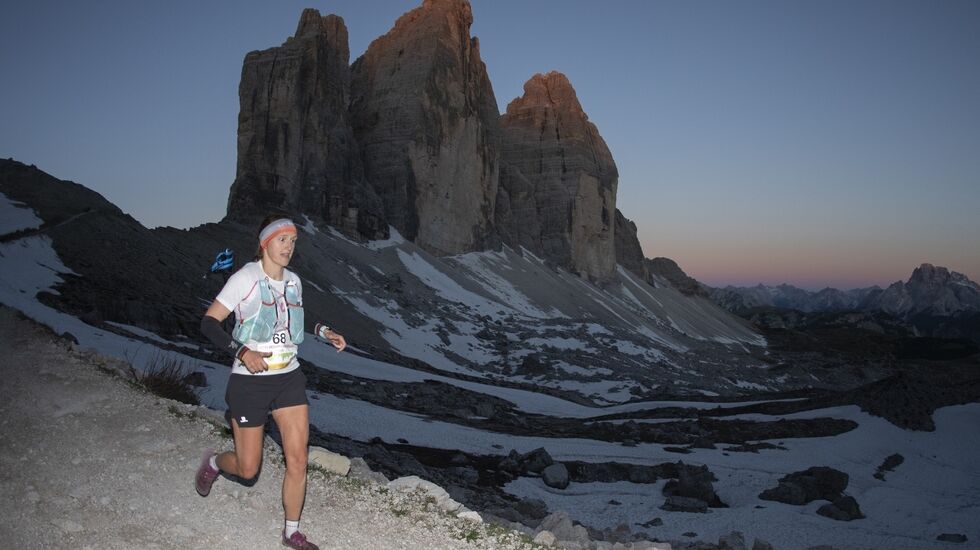 Kirsten Amundsgård gjennomførte et solid løp da hun kom på 2. plass på Madeira i helga. (Arkivfoto fra Lavaredo Ultra Trail 2019)