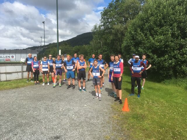 Klare til start. Foto: Elin Burås Sylte