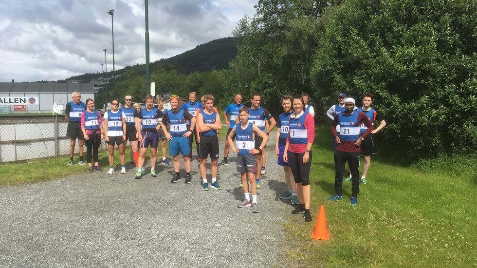 Klare til start. Foto: Elin Burås Sylte