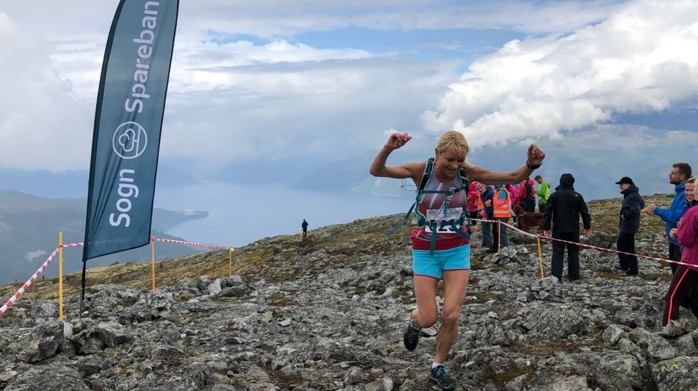 May Britt Buer, Team La Sportiva raskeste dame. Foto: Arrangør