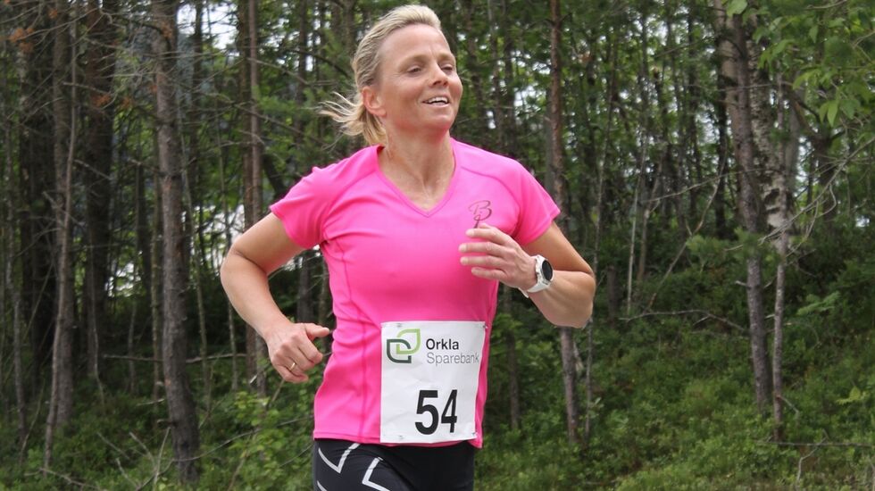 Mona Grindberg vant Meldal 6-timers med et resultat rett bak persen (7. beste norske kvinne på distansen). Foto: Arrangøren