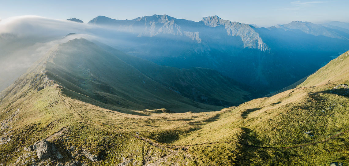 Arrangørfoto 2018 fra det mektige landskapet der Südtirol Ultra Skyrace arrangeres (Foto: SUSR/wisthaler-Harald Wisth)