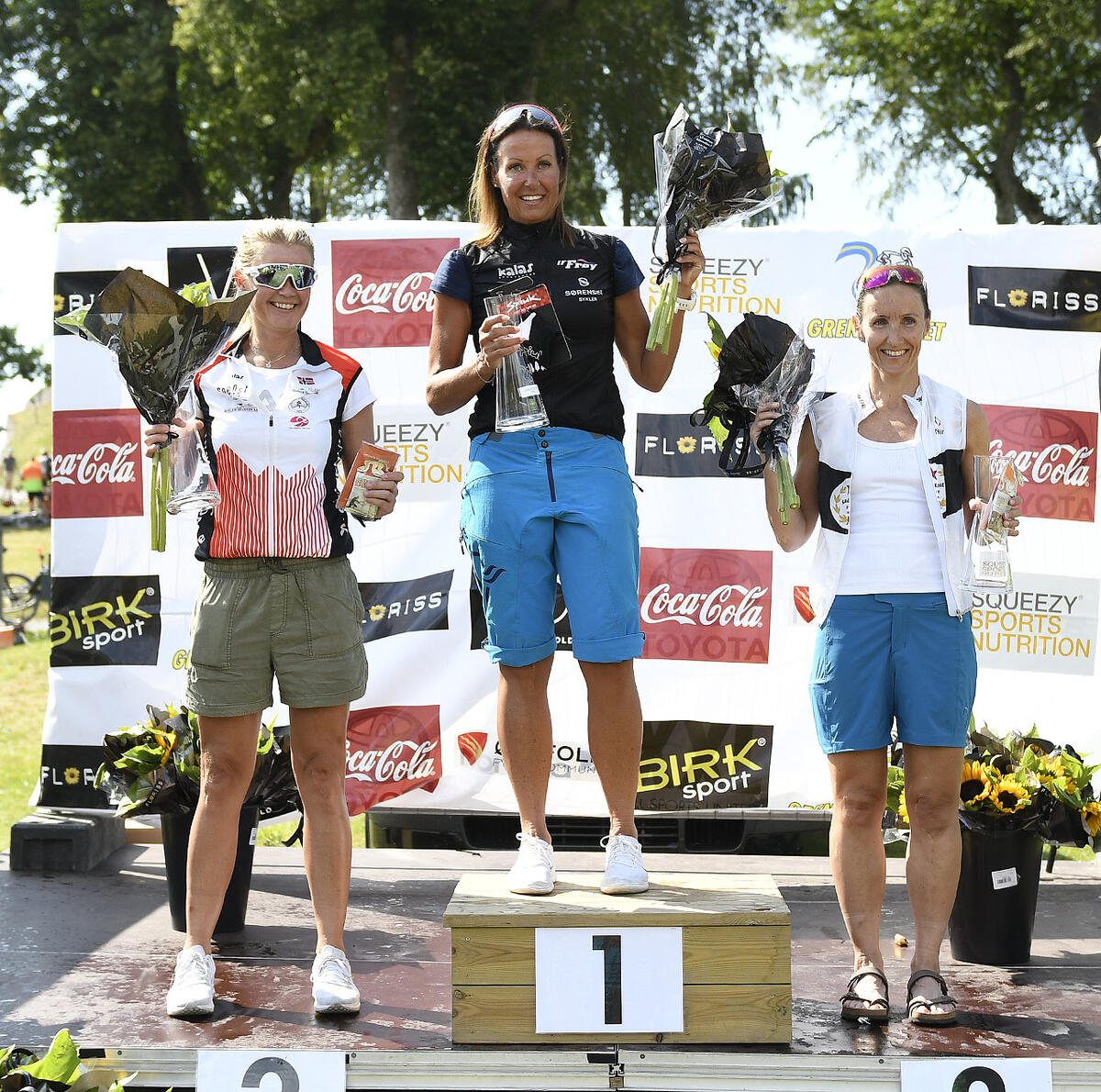 Premiepall kvinner 45-49 år. (Foto: Bjørn Johannessen)