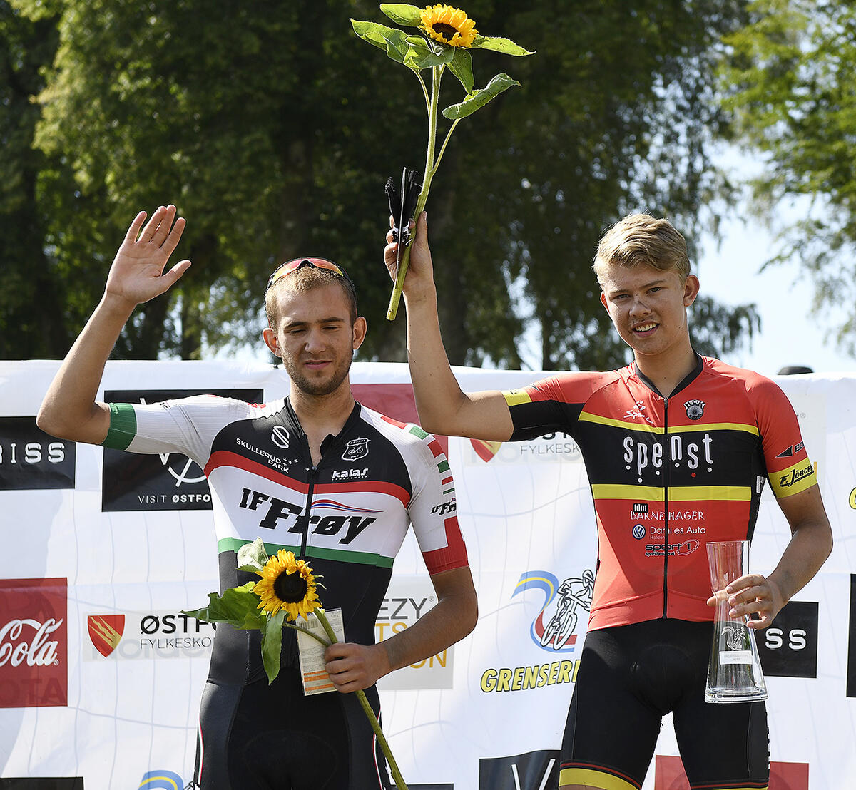 Premiepall menn elite junior. (Foto: Bjørn Johannessen)