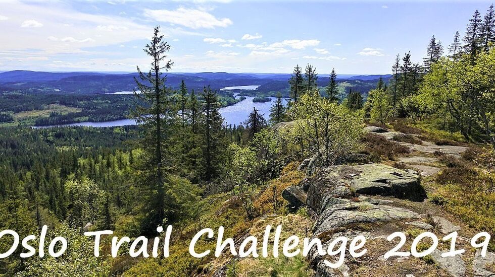 Arrangørens vignettbilde er fra en av de flotteste toppene i Nordmarka, Pershusfjellet.