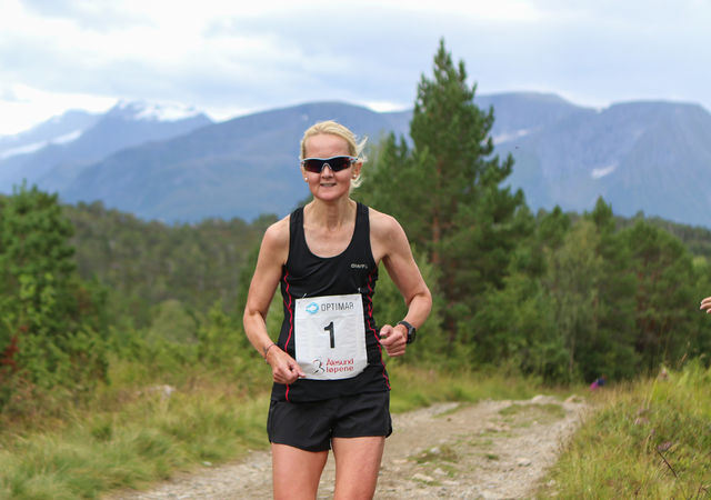 Louise Skak raskeste dame. Neste helg er det VM 50km for Louise, som arrangeres i Brasov, en by i Romania. Foto: Martin Hauge-Nilsen