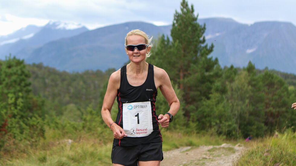 Louise Skak raskeste dame. Neste helg er det VM 50km for Louise, som arrangeres i Brasov, en by i Romania. Foto: Martin Hauge-Nilsen