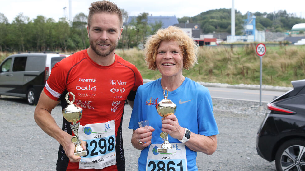 Dagens totalvinnere på maraton