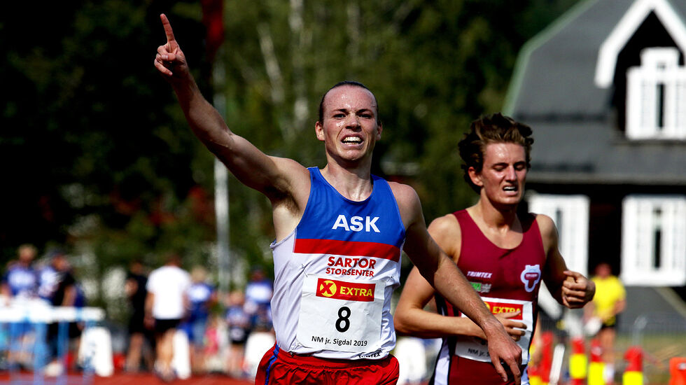 Marius Sørli kan markere seier på 5000 meter