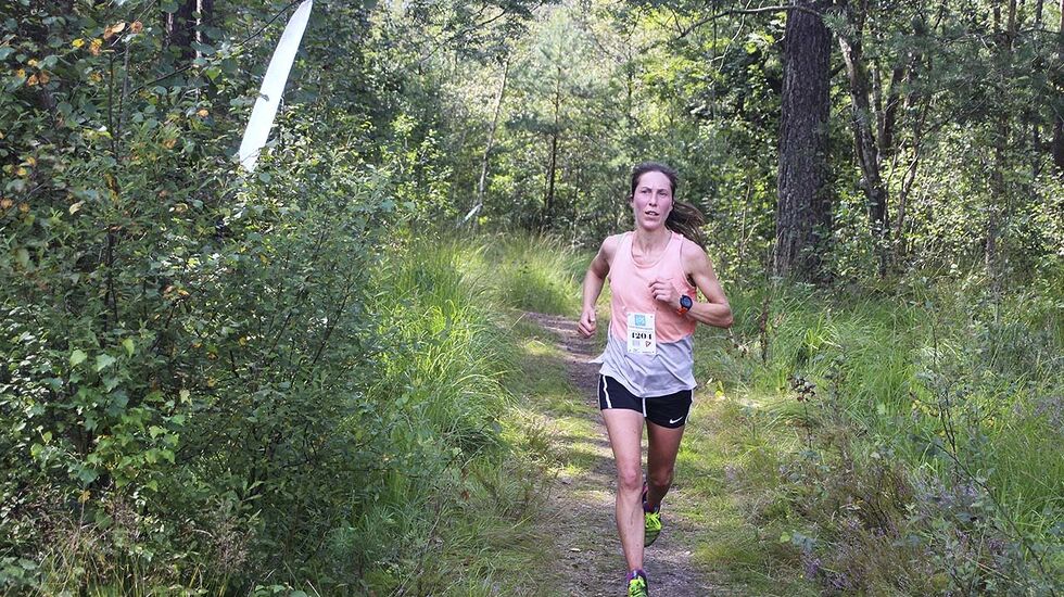 Ingrid Eikaas Ukkelberg tok en soleklar seier på den lengste distansen. (Foto: Guri Sæterlid) 