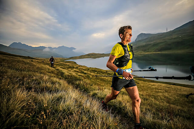 Hallvard Schjølberg løp inn til sin andre fjerdeplass i et av løpa i UTMB. (Foto: UTMB® / Franck Oddoux)