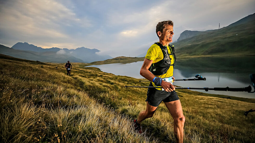 Hallvard Schjølberg løp inn til sin andre fjerdeplass i et av løpa i UTMB. (Foto: UTMB® / Franck Oddoux)