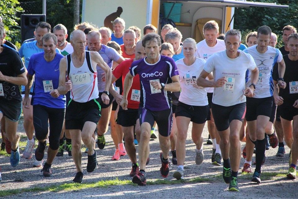 Det var 1192 deltakere i det 13. løpet i VABIKs terrengkarusell. (Foto: Guri Sæterlid)