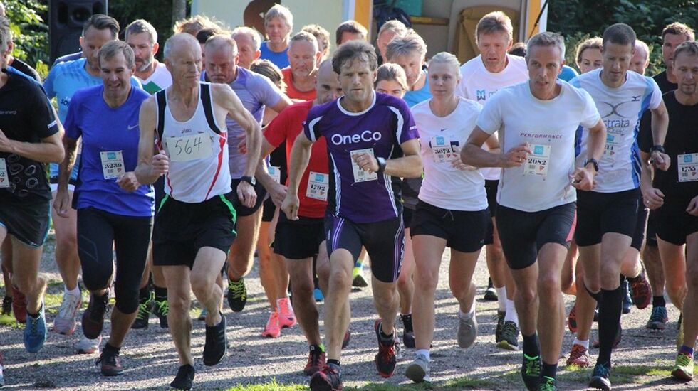 Det var 1192 deltakere i det 13. løpet i VABIKs terrengkarusell. (Foto: Guri Sæterlid)