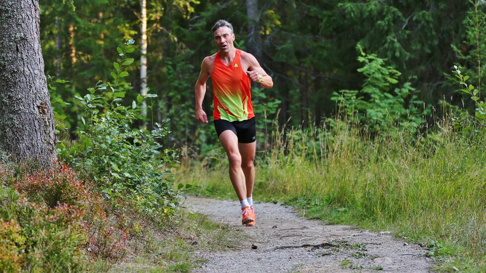 Are Aarebrot vant både det 6. og 7. løpet i ABIK-karusellen. Bildet er fra 10. løp i 2018. (Foto: Bjoern Hytjanstorp)