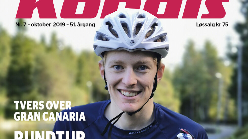 Eirik Mysen har vist god form i sommer med både rulleski og løpesko på beina. Nå gleder han seg til skisesongen. (Foto: Roger Nesshaug)