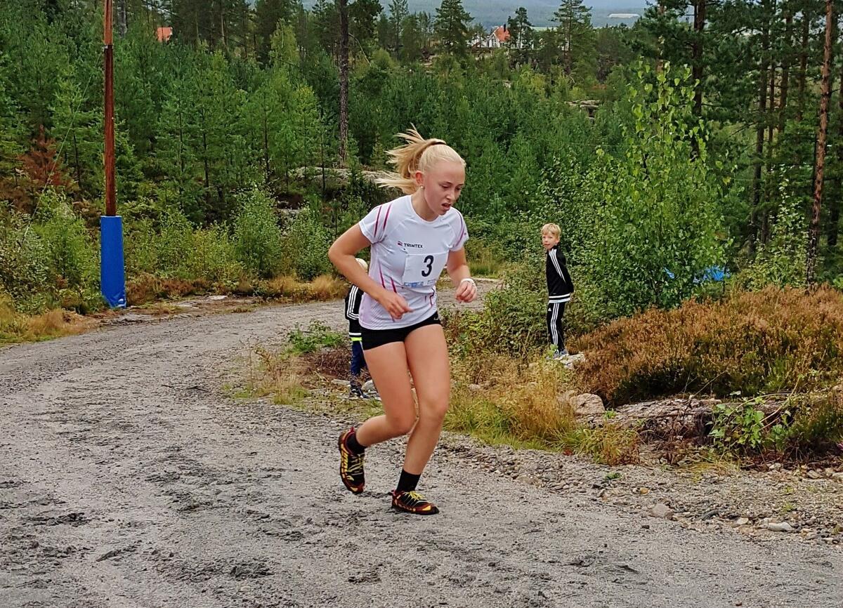 Astrid Horgen i siste motbakke