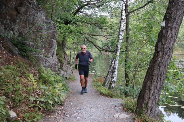 Det var flotte forhold i Tullas løype. (Foto: Enny-Karin Vindheim)
