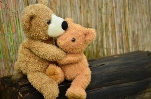 Lekebamse, teddy