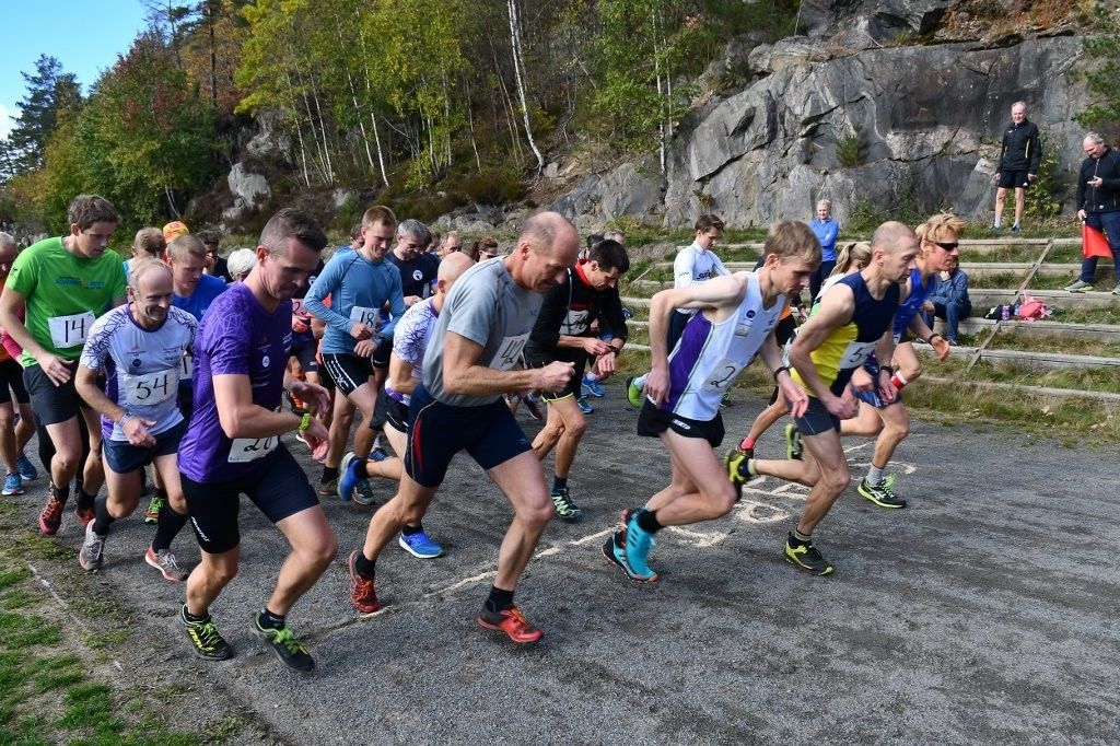 Fra starten i 2018. (Foto: Tvedestrandsposten)