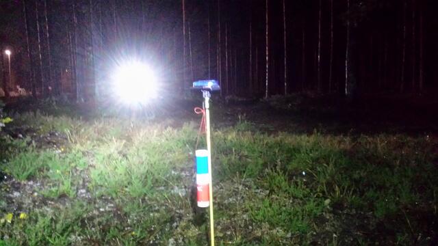 Løper mot målpost. (Foto: Stein Arne Negård)