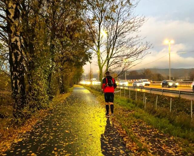 Høst langs E18 på fjorårets AlleHelgensultra. (Foto: Remy Brändefalk)