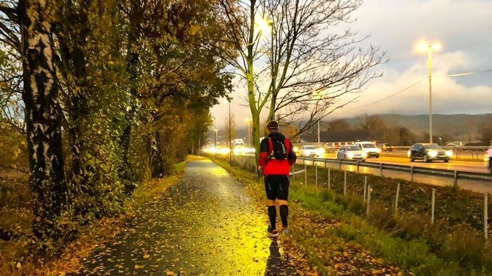 Høst langs E18 på fjorårets AlleHelgensultra. (Foto: Remy Brändefalk)