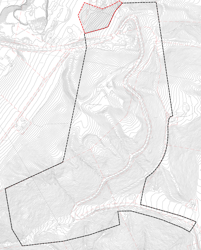 Utvidelse av planområde Kregnesbakken