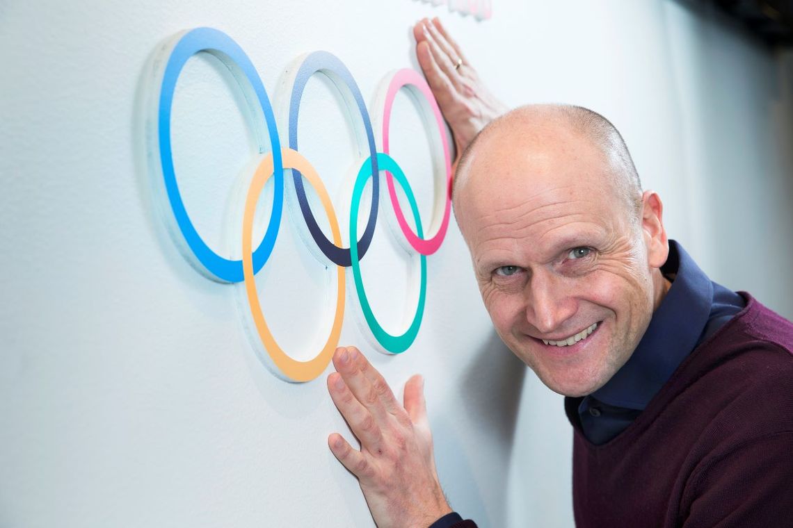 Tid til trening: Pål Gordon Nilsen har aldri hatt som mål å delta i OL, men merker at ting går lettere i hverdagen når han holder seg i form. (Foto: Svein Brimi)