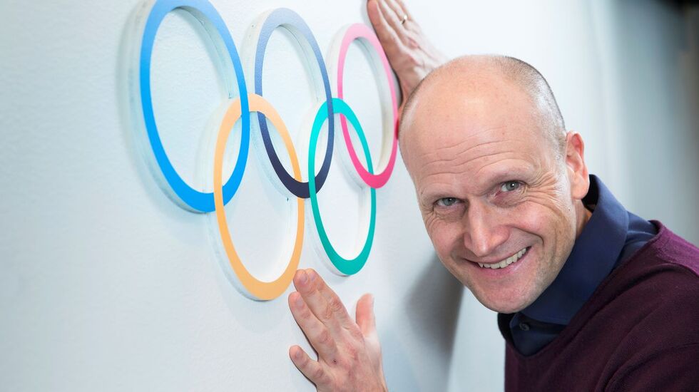 Tid til trening: Pål Gordon Nilsen har aldri hatt som mål å delta i OL, men merker at ting går lettere i hverdagen når han holder seg i form. (Foto: Svein Brimi)