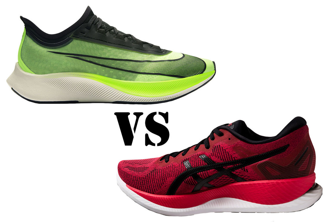 Hvilken er best? Nike Zoom Fly 3 eller Asics Glideride? (Foto: produsentene)