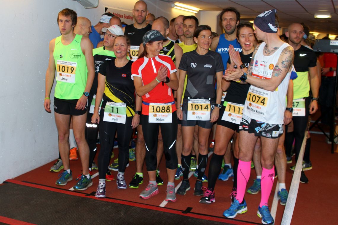 Fra starten i 2015 da et antall kvinnelige løpere ertet gutta med å plassere seg fremst i startfeltet, men Taranger klarte de ikke å presse bakover. (Foto: Olav Engen)