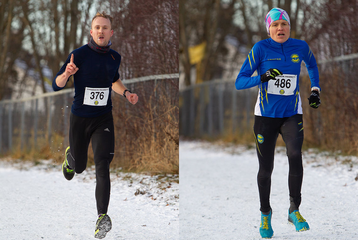 Øyvind Utengen og Anne Nevin vant det tredje løpet i Trøndersk Vinterkarusell. (Alle foto: Roger Midtstraum)