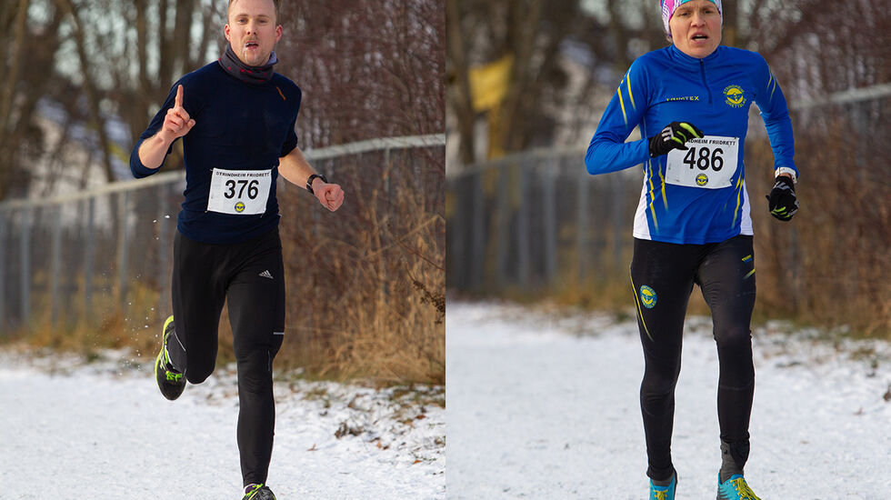 Øyvind Utengen og Anne Nevin vant det tredje løpet i Trøndersk Vinterkarusell. (Alle foto: Roger Midtstraum)