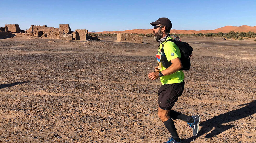 Jostein Sand Nilsen, som ble nummer 9 av 20 menn, forteller her om sine opplevelser i etappeløpet i Sahara som gikk fra 13.-17. november. (Foto: Karim Mosta)