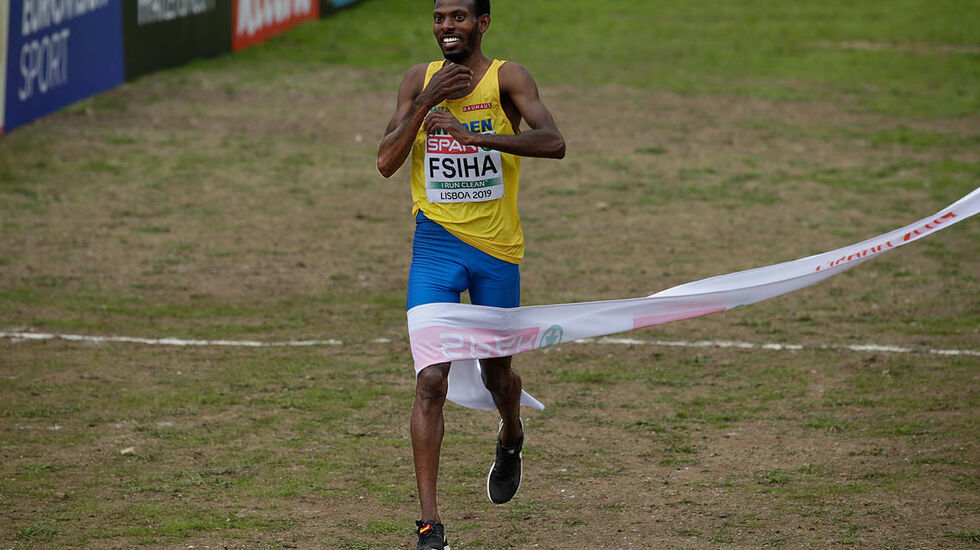 Svensk vinner: Robel Fsiha vant EM-tittelen i Lisboa. Hvordan hadde det gått om Jakob Ingebrigtsen hadde fått stille i seniorklassen. (Foto: Per Inge Østmoen)