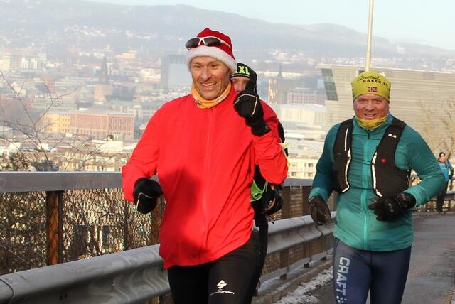 Nils Hjelle var en av de som løp Ribbemaraton i fjor. I år blir det eventuelt som virtuelt løp. (Foto: Olav Engen)