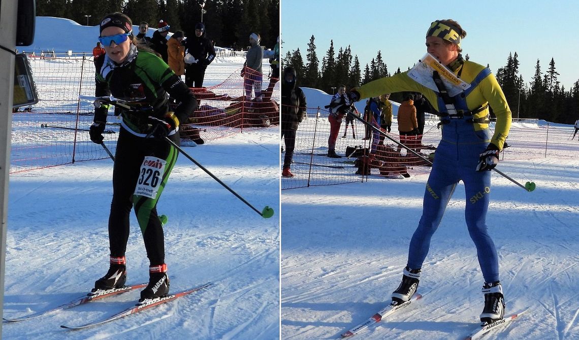 Langdistanse-vinnere i D/H21-: Evine Westli Andersen, Løten OL og Audun Heimdal, Konnerud IL. 