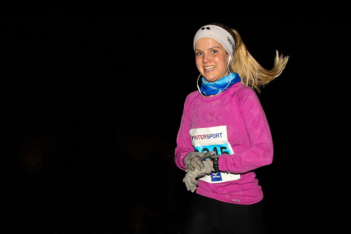 Amalie Joensen var den raskeste kvinne i 5-km-løypen.